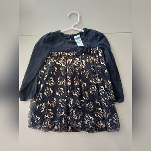 **3 Listings $20**                       Black and Gold Minnie Dress